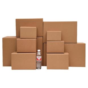 快递纸箱正方形纸箱打包发货三层特硬五层加厚顺丰纸箱包装盒定制