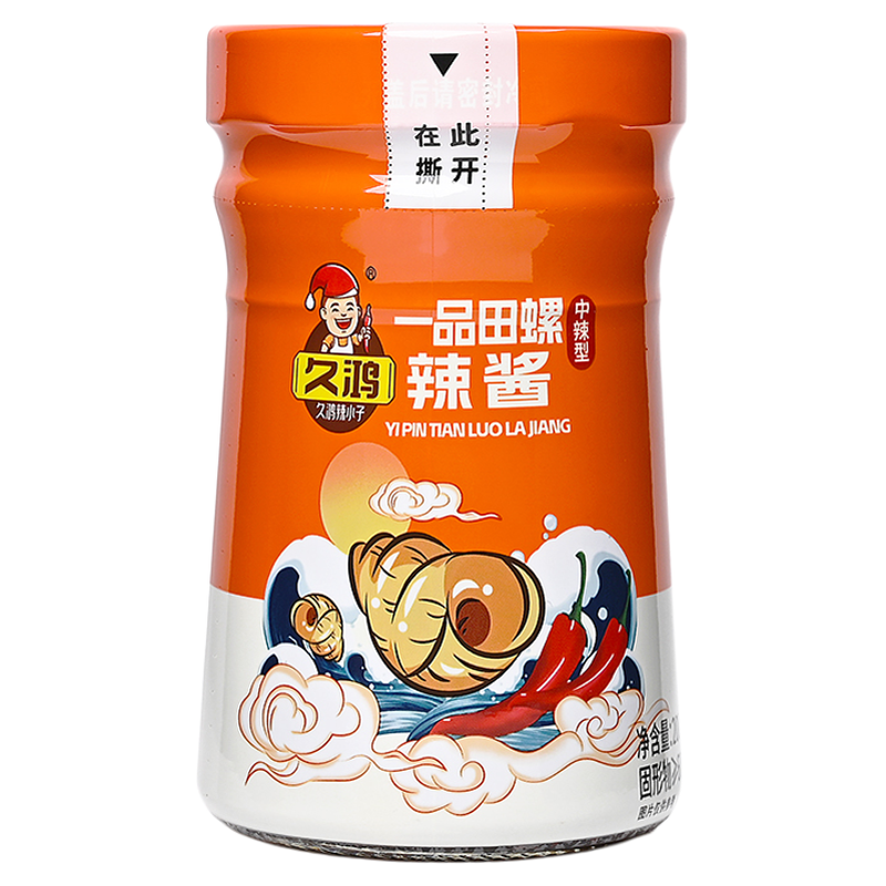 久鸿田螺酱200g牛肉小鱼仔多口味