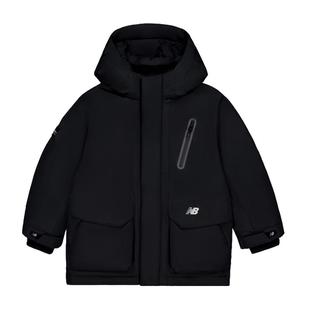 NEW BALANCE NB25秋冬男童女童儿童三防面料中长款羽绒服7PF4E083