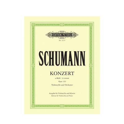 舒曼大提琴协奏曲op129梅兹马赫