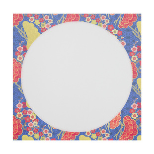 荣宝斋安徽泾县日星加厚国画生宣宣纸卡纸工笔画空白半生熟书法绘画纸初学者宣卡纸圆形扇面镜面镜片彩印纸