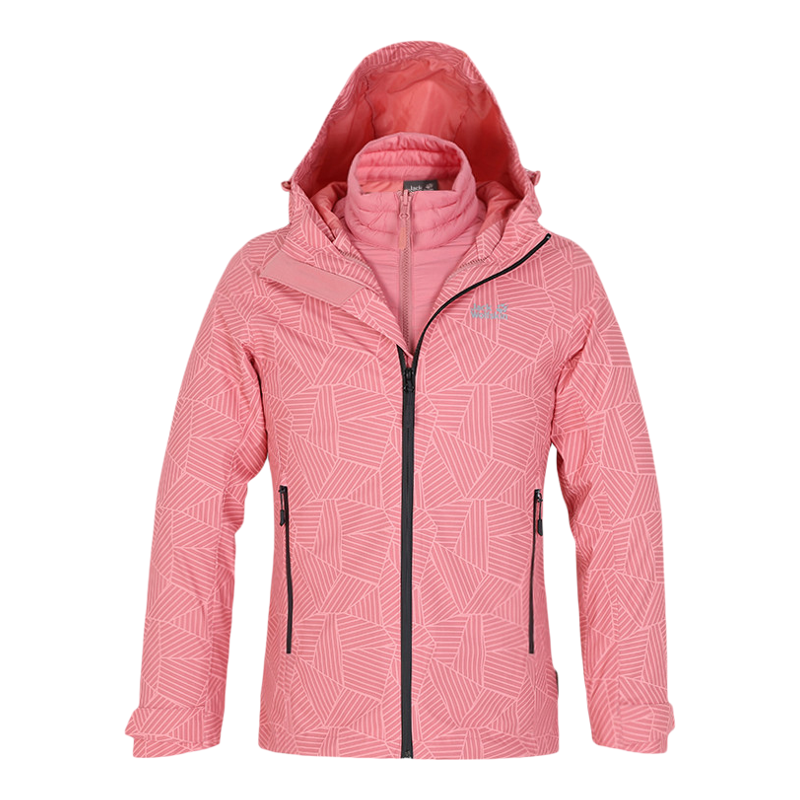 JackWolfskin/狼爪正品21秋冬新款女子羽绒内胆三合一外套5118606