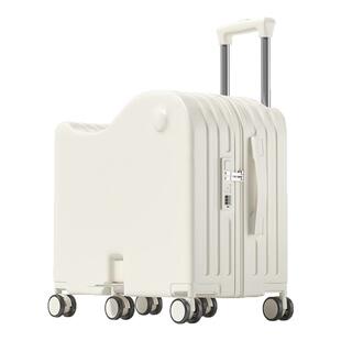 儿童行李箱可坐骑男女孩小型2026新款登机拉杆旅行密码皮箱子神器