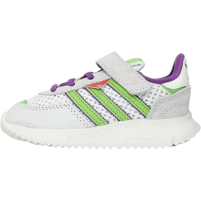 Adidas/阿迪达斯正品三叶草婴童透气魔术贴经典耐磨休闲鞋JR7994