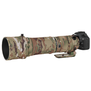 适用于适马150 600mm单反S版长焦镜头迷彩炮衣保护套150600S追鸟