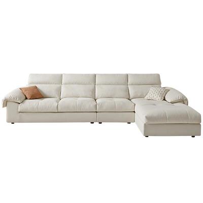 全友家居拆洗贵妃位大户型沙发