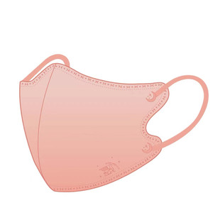 日本Morandi Co口罩超薄防护女生小脸纯色3d立体独立包装透气粉色