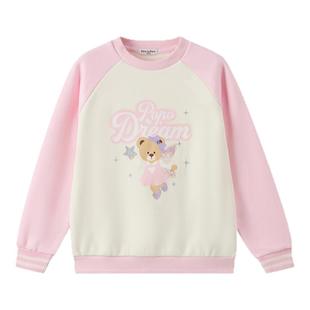 【索罗娜】PawinPaw卡通小熊童装25年冬季新款男女童加绒卫衣