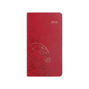 得力佳2026年日程本马年历每日计划本48K随身小本子便携日记手账口袋本商务日历工作笔记本记事本子批发定制