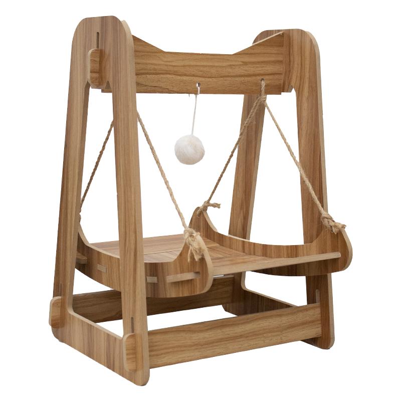 猫管家猫咪秋千猫玩具自嗨解闷荡秋千猫摇摇椅吊床秋千摇篮小猫咪