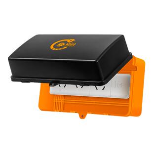 初设室外插排防水罩免打孔排插座防水盒插板户外电源充电器保护盖