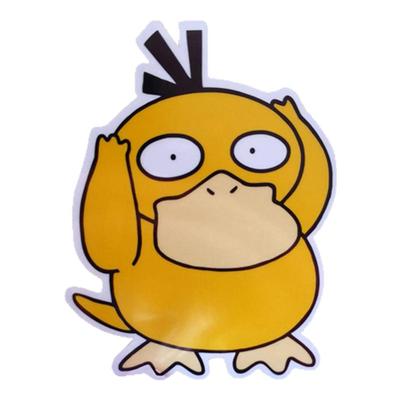 双透pet贴纸定制防水pvc造景贴纸