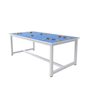 会议桌现代简约小型会议室长方形桌椅组合实木长条办公桌子工作台