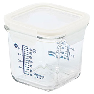 Glasslock盖朗韩国保鲜盒小容量婴儿辅食盒便携冰箱小型密封盒