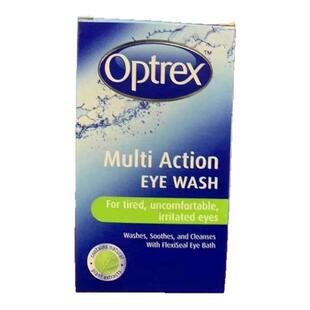新款英国optrex眼睛洗眼液滴眼液部护理缓解疲劳干涩舒适植物精华