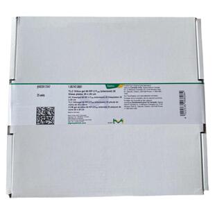 默克RP-18反相C18硅胶板 十八烷基硅烷化硅胶板 20*20cm10*20CM铝