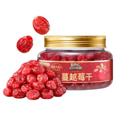 三只松鼠_罐装蔓越莓干350g