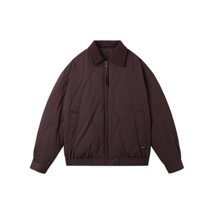 Dream made新国标90白鸭绒巴恩风羽绒服男款冬季加厚男生冬装外套