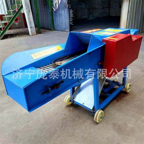 青储秸秆铡草揉丝机 牛羊驴养殖场牧草粉碎机 省人工的电动打草机