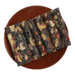 中冠集团黑芝麻枸杞核桃软糕500g黑芝麻红枣软糖营养零食糕点