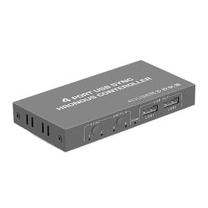USB同步器4口鼠标键盘同步器