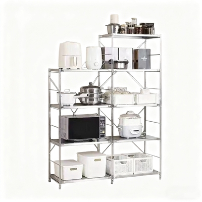 绝了日式不锈钢置物架颜值太顶了