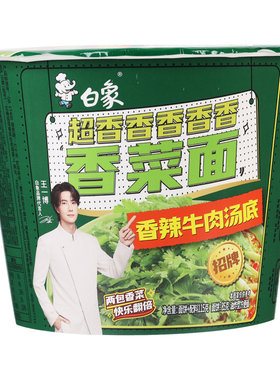 白象香菜面方便面速食泡面桶面