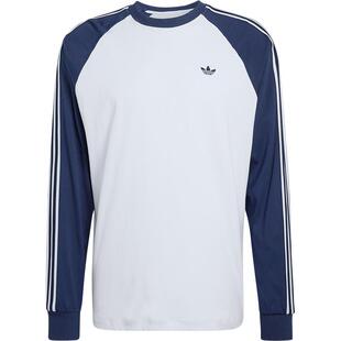 Adidas/阿迪达斯官方正品三叶草男士圆领复古经典长袖T恤KV4447