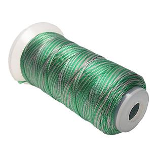 千里江山1218股股线手绳编织绳绕线段染线钥匙绳龙鳞手绳青绿编织