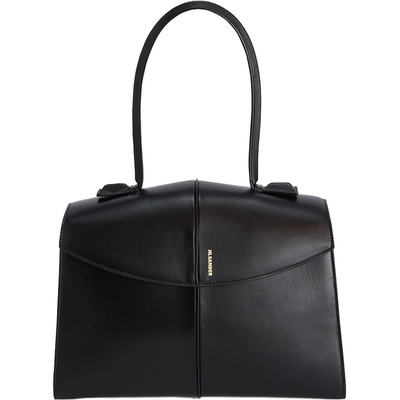 【早春新品】JIL SANDER新品女士羊皮革中号LINEA手提包