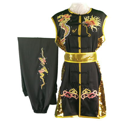 纯手工裁衣武术服汉粹量身定制