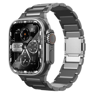 牛境AppleWatch纯钛表带苹果