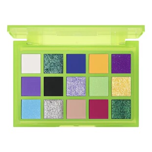 ucanbe15色眼影盘马卡龙彩色系玩妆哑光橘棕大地色珠光爆闪眼影