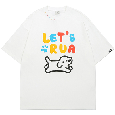 GUUKA夏季情侣短袖T恤