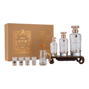 董酒国密佰草香礼盒54度850ml董香型纯粮固态高度白酒 商务送礼