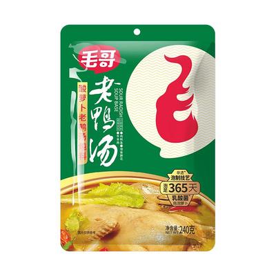 毛哥酸萝卜老鸭汤炖料