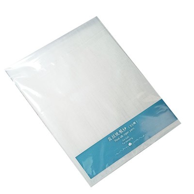 欧根纱手作烫花器材料已上浆真丝