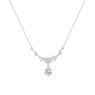 「紫藤之星」纯银s999项链女轻奢小众高级感新款爆款女友生日礼物