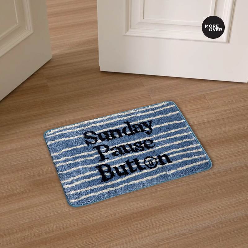 浴室防滑地垫强吸水仿羊绒毯地茶几床边簇绒客厅垫垫地毯毯地垫