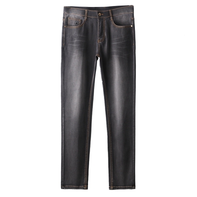 水洗修身男士商务休闲长裤弹力