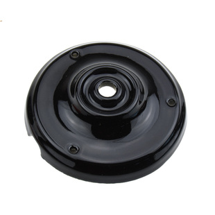 陶瓷吸顶盘吊灯圆盘天花固定底座陶瓷台灯圆座灯饰配件彩色陶瓷件