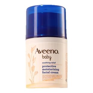 Aveeno艾惟诺婴幼儿柔嫩滋润面霜宝宝燕麦润肤护肤霜舒缓保湿48g