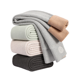 特厚打底裤女士外穿2025秋冬季加绒加厚保暖裤高腰东北大码棉毛裤