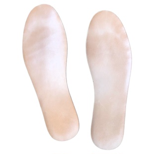 高端定制原色植鞣头层牛皮鞋垫防臭透气吸汗男女商务休闲除湿鞋垫