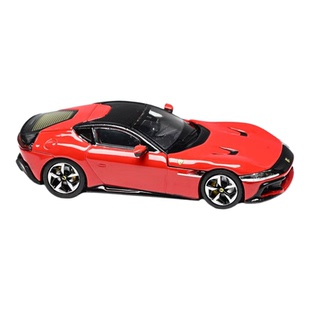 法拉利12 cilindri 7cm Model 1:64跃马V12 仿真合金汽车模型开盖