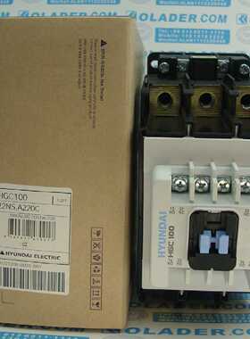 议价HYUNDAI接触器HGC100 AC220V/AC440V/DC24V韩国现代 替代HIMC