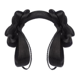 汉服假发古风一体式蝴蝶结发包盘发造型全套头饰发髻古装明制垫发