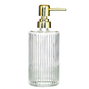 400ml按压式分装瓶玻璃洗手液洗发水沐浴露卫浴按压瓶皂液乳液瓶