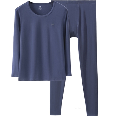 猫人保暖内衣秋衣秋裤套装加厚