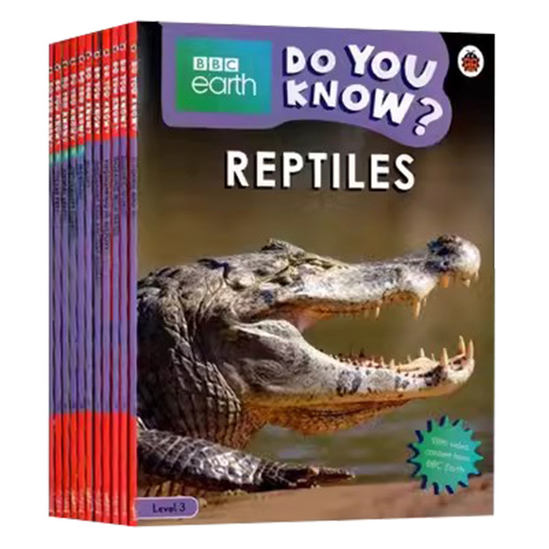 【售罄】BBC earth自然科普百科分级阅读3级共9册Do You Know对标剑桥少儿英语小学科学绘本英文原版读物儿童自然百科知识剑少KET